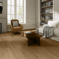 Room with Invictus Ultimus Regency Oak Brownie LVT flooring