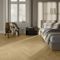 Room with Invictus Ultimus Regency Oak Croissant LVT flooring
