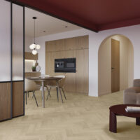 Hallway with Invictus Velvet Oak Oliva flooring