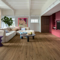 Flooring in a living room setting
