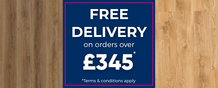Free delivery on orders over £345