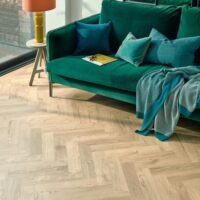 Amtico Dried Willow flooring in a living room