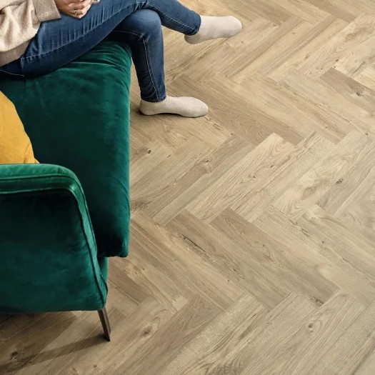 Amtico Dried Willow flooring in a living room