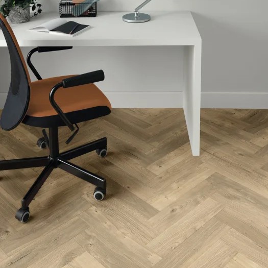 Amtico Dried Willow flooring in a living room