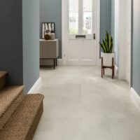 Amtico Lyme flooring in a hallway