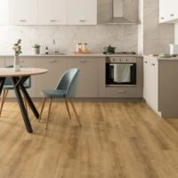 Amtico Crest Oak flooring in a kitchen