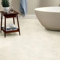 Amtico Ceramic Frost flooring in a bathroom