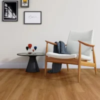 Living room with Amtico Summer oak flooring