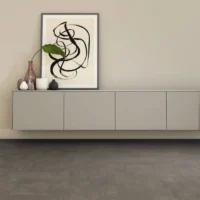 Amtico Metropolis Smoke flooring in a living room