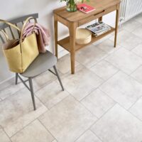 Amtico stanton stone flooring in a hallway