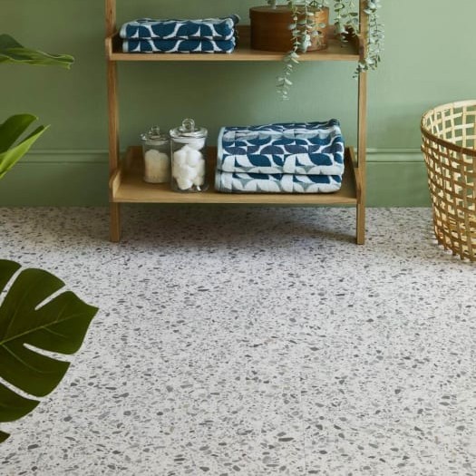 Amtico Gibson flooring in a bathroom