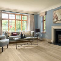 Belice Limed oak flooring in a living room