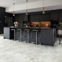 Idro Marble flooring in a kitchen