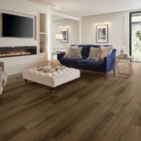 Lambro Character Oak flooring in a living room