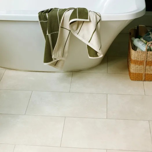 Amtico Dew Stone flooring in a bathroom