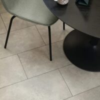 amtico city concrete flooring in a kitchen