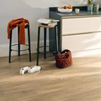 Smokehouse Oak flooring by amtico in a living room