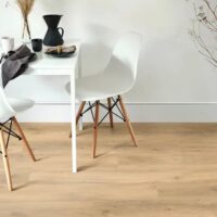 Amtico Meadow Oak flooring in a living room