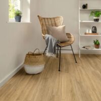 Amtico Falmouth oak flooring in a living room