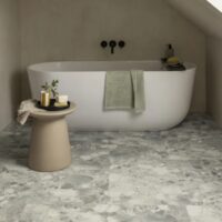 Amtico Piazza Montara flooring in a bathroom