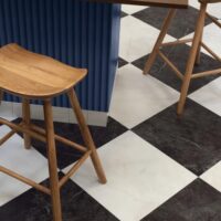 Amtico fontana marble flooring in a kitchen