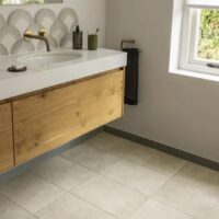 Amtico Draycote Stone flooring in a bathroom