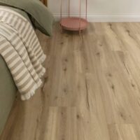 Amtico Alverton Oak flooring in a bedroom