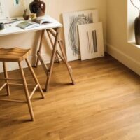 Amtico Traditional oak flooring in a living room