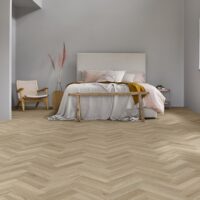 Mountain Birch bedroom with bed