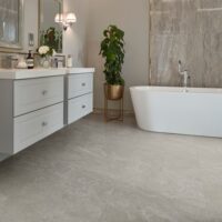 Viverone Travertine flooring in a bathroom