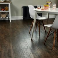 Amtico Chapel oak flooring in a dining room
