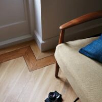 Amtico Eden Oak in flooring in a living room