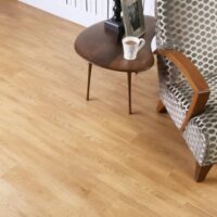 Amtico New England Oak flooring in a living room