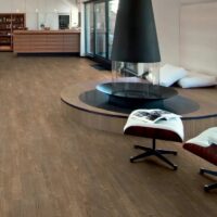 Amtico Dry Cedar flooring in a living room