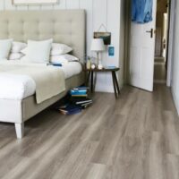 Amtico Nordic Oak flooring in a bedroom