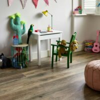 Amtico Hampton Oak flooring in a living room
