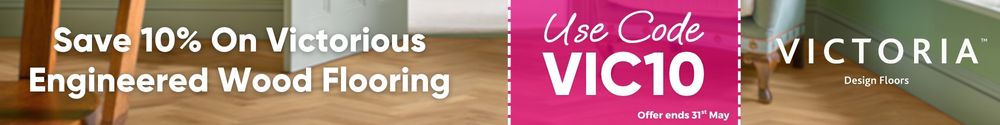 Save 10% on victorious engineered wood flooring