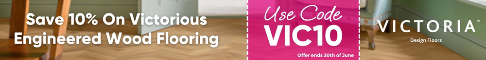 Save 10% on victorious engineered wood flooring