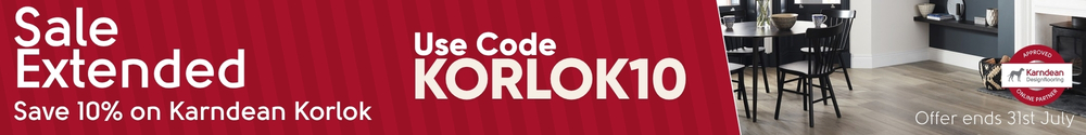 Save 10% on Karndean Korlok. Use Code KORLOK10